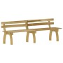 Garden dining set 3 pieces impregnated pine wood by , Garden sets - Ref: Foro24-3096607, Price: 469,64 €, Discount: %