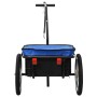 Fahrradanhänger/Handwagen aus blauem Stahl, 155 x 60 x 83 cm von vidaXL, Fahrradanhänger - Ref: Foro24-91772, Preis: 135,97 €...