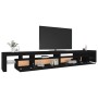 TV-Schrank mit LED-Leuchten schwarz 290x36,5x40 cm von , TV-Möbel - Ref: Foro24-3152803, Preis: 218,44 €, Rabatt: %