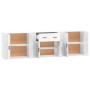 Sideboards 3 Stück weißes Sperrholz von , Sideboards - Ref: Foro24-3185415, Preis: 239,91 €, Rabatt: %