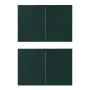 Party tent walls with zipper 2 pcs PE green by vidaXL, Tents and gazebos - Ref: Foro24-45120, Price: 18,07 €, Discount: %