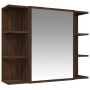 Set de muebles de baño 3 pzas madera contrachapada roble marrón de , Muebles de baño - Ref: Foro24-3187611, Precio: 170,09 €,...