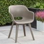 Keter Akola garden chairs 2 units cappuccino by , Garden chairs - Ref: Foro24-422805, Price: 174,19 €, Discount: %