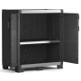 Keter Garage XL niedriger Lagerschrank schwarz und silber 99 cm von , Schließfächer und Lagerschränke - Ref: Foro24-434762, P...