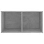 Mueble para TV madera contrachapada gris hormigón 72x35x36,5 cm de , Muebles TV - Ref: Foro24-805529, Precio: 37,99 €, Descue...