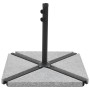 Gray triangular granite parasol weight base 15 kg by vidaXL, Umbrella bases - Ref: Foro24-45071, Price: 60,20 €, Discount: %