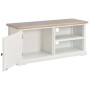 Weißer TV-Schrank aus Holz, 90 x 30 x 40 cm von , TV-Möbel - Ref: Foro24-249879, Preis: 171,22 €, Rabatt: %