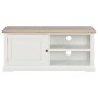 Weißer TV-Schrank aus Holz, 90 x 30 x 40 cm von , TV-Möbel - Ref: Foro24-249879, Preis: 171,22 €, Rabatt: %