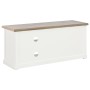 Weißer TV-Schrank aus Holz, 90 x 30 x 40 cm von , TV-Möbel - Ref: Foro24-249879, Preis: 171,22 €, Rabatt: %