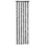 Grau-weißer Chenille-Moskitonetzvorhang 56x185 cm von , Moskitonetze für Fenster - Ref: Foro24-284271, Preis: 35,34 €, Rabatt: %