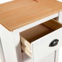 Mesita de noche Hill madera maciza de pino blanco 46x35x49,5 cm de , Aparadores - Ref: Foro24-288914, Precio: 79,03 €, Descue...