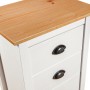 Mesita de noche Hill madera maciza de pino blanco 46x35x49,5 cm de , Aparadores - Ref: Foro24-288914, Precio: 79,03 €, Descue...