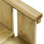 Impregnated pine wood garden bench 121 cm by , garden benches - Ref: Foro24-318407, Price: 100,99 €, Discount: %