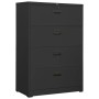 Armario archivador de acero antracita 90x46x134 cm de , Armarios archivadores - Ref: Foro24-336297, Precio: 437,99 €, Descuen...