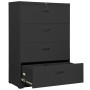 Anthracite steel filing cabinet 90x46x134 cm by , Filing cabinets - Ref: Foro24-336297, Price: 437,54 €, Discount: %