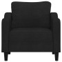 Black fabric armchair 60 cm by , Sofas - Ref: Foro24-359347, Price: 169,41 €, Discount: %