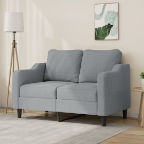 2 seater sofa in light gray fabric 120 cm by , Sofas - Ref: Foro24-359351, Price: 236,64 €, Discount: %