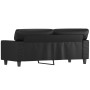 2-seater sofa in black synthetic leather 140 cm by , Sofas - Ref: Foro24-359417, Price: 269,60 €, Discount: %