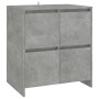 Concrete gray plywood sideboard 70x41x75 cm by , Sideboards - Ref: Foro24-809768, Price: 90,36 €, Discount: %