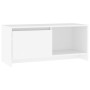 Mueble para TV de madera contrachapada blanco 90x35x40 cm de , Muebles TV - Ref: Foro24-809782, Precio: 50,02 €, Descuento: %