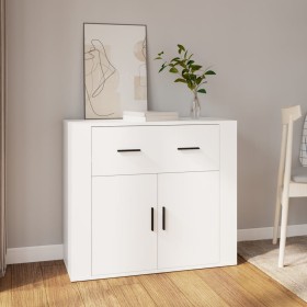 White plywood sideboard 80x33x70 cm by , Sideboards - Ref: Foro24-816568, Price: 81,59 €, Discount: %