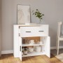 White plywood sideboard 80x33x70 cm by , Sideboards - Ref: Foro24-816568, Price: 81,59 €, Discount: %