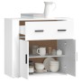 White plywood sideboard 80x33x70 cm by , Sideboards - Ref: Foro24-816568, Price: 81,59 €, Discount: %