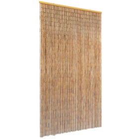 Cortina de bambú para puerta contra insectos 100x200 cm de , Mosquiteras para ventanas - Ref: Foro24-43722, Precio: 95,05 €, ...