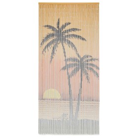 Bamboo door curtain against insects 90x200 cm by , Mosquito nets for windows - Ref: Foro24-45736, Price: 69,64 €, Discount: %