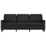 3-seater black velvet sofa 180 cm by , Sofas - Ref: Foro24-359214, Price: 295,36 €, Discount: %