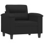 Black synthetic leather armchair 60 cm by , Sofas - Ref: Foro24-359573, Price: 160,70 €, Discount: %