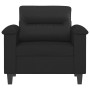 Black synthetic leather armchair 60 cm by , Sofas - Ref: Foro24-359573, Price: 160,70 €, Discount: %