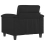 Sillón cuero sintético negro 60 cm de , Sofás - Ref: Foro24-359573, Precio: 160,70 €, Descuento: %