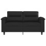 2-seater sofa in black synthetic leather 120 cm by , Sofas - Ref: Foro24-359578, Price: 254,08 €, Discount: %