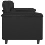 2-seater sofa in black synthetic leather 120 cm by , Sofas - Ref: Foro24-359578, Price: 254,08 €, Discount: %