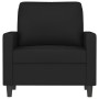 Sillón de terciopelo negro 60 cm de , Sofás - Ref: Foro24-359184, Precio: 163,34 €, Descuento: %