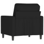 Sillón de terciopelo negro 60 cm de , Sofás - Ref: Foro24-359184, Precio: 163,34 €, Descuento: %