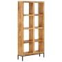 Estantería madera maciza de mango 80x25x175 cm de , Librerías y estanterías - Ref: Foro24-247966, Precio: 315,96 €, Descuento: %