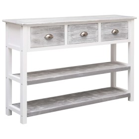 Aged gray wooden sideboard 115x30x76 cm by , Sideboards - Ref: Foro24-284163, Price: 121,58 €, Discount: %