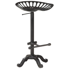 Black cast iron kitchen stool by , Kitchen stools - Ref: Foro24-321044, Price: 118,51 €, Discount: %