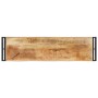 Mesa consola de madera de mango rugosa 120x30x75 cm de , Mesas auxiliares - Ref: Foro24-321099, Precio: 145,73 €, Descuento: %