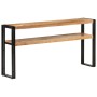 Mesa consola de madera maciza de acacia 150x30x75 cm de , Mesas auxiliares - Ref: Foro24-321103, Precio: 168,42 €, Descuento: %