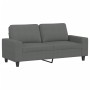 2-piece sofa set dark gray fabric by , Sofas - Ref: Foro24-3201883, Price: 478,02 €, Discount: %