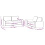 2-teilige Sofagarnitur aus dunkelgrauem Stoff von , Sofas - Ref: Foro24-3201883, Preis: 478,02 €, Rabatt: %