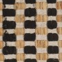 Handwoven bath mat made of jute and natural black fabric by vidaXL, Rugs and bath mats - Ref: Foro24-133220, Price: 21,24 €, ...