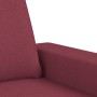 2-piece sofa set red fabric by , Sofas - Ref: Foro24-3201904, Price: 569,96 €, Discount: %