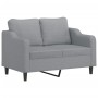 Sofa set with cushions 3 pieces light gray fabric by , Sofas - Ref: Foro24-3201770, Price: 707,32 €, Discount: %