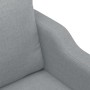 Sofa set with cushions 3 pieces light gray fabric by , Sofas - Ref: Foro24-3201770, Price: 707,32 €, Discount: %