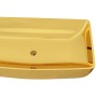 Lavabo 71x38x13,5 cm cerámica dorado de vidaXL, Lavabos - Ref: Foro24-143480, Precio: 112,57 €, Descuento: %