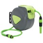 Automatic retractable wall hose reel 10+1 m by vidaXL, Garden hose holder - Ref: Foro24-143896, Price: 56,60 €, Discount: %